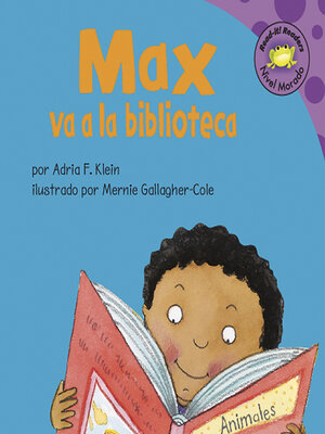 cover image of Max va a la biblioteca